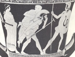 Æneas carrying his father out of Troy