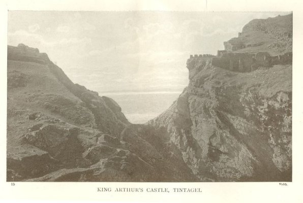 KING ARTHUR'S CASTLE, TINTAGEL