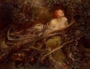 Lamia The Serpent Woman Anna Lea Merritt