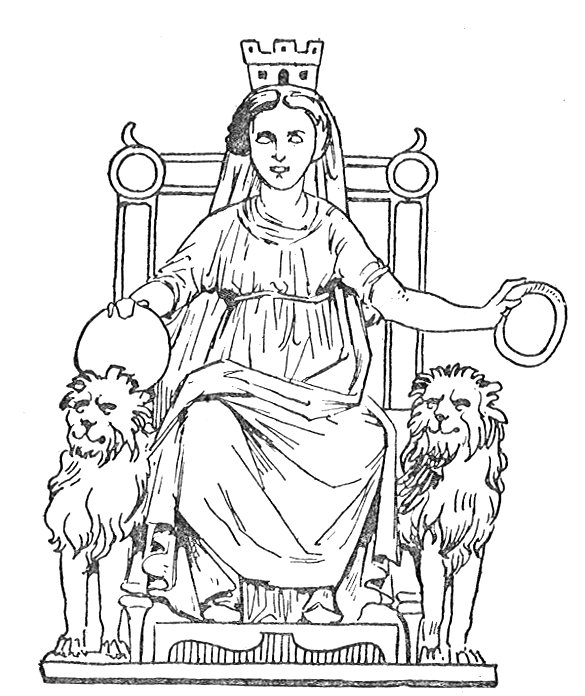 THE PHRYGIAN GODDESS (KYBELE) IN THE WEST