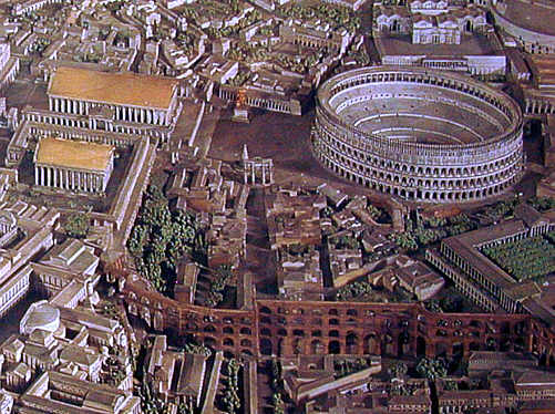 54Ko : Le Colise de Rome, maquette